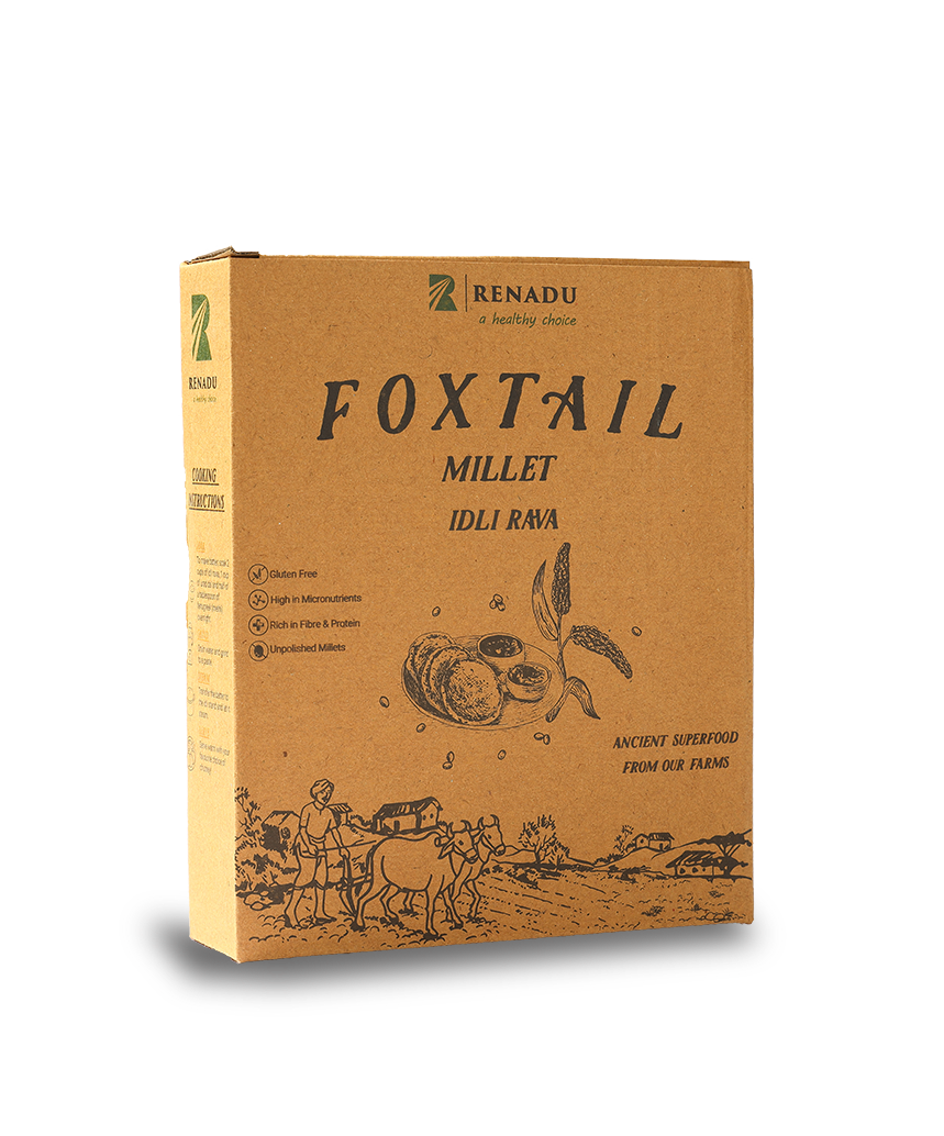 100% Foxtail Millet Idli Rava | 500 gms
