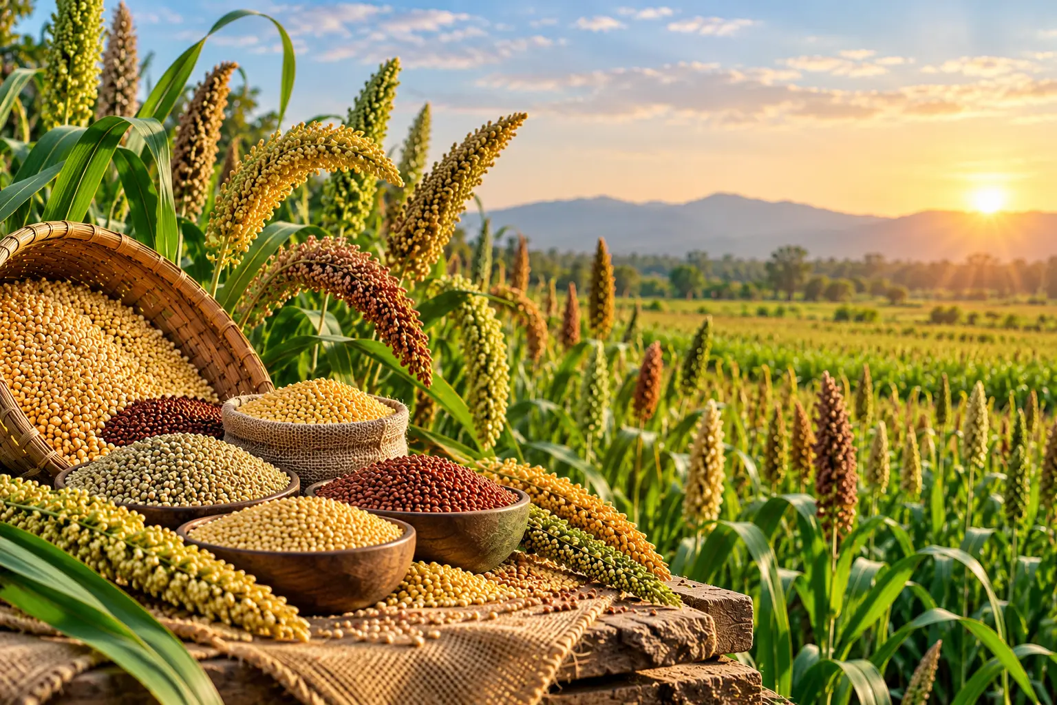 Traditional millet farming